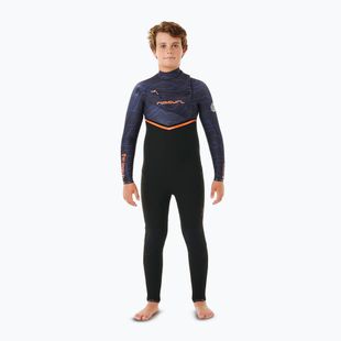 Dětský neopren Rip Curl Flashbomb 4/3 mm Chest Zip purple night 