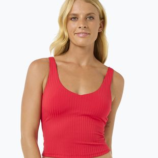 Horní díl plavek Rip Curl Premium Surf Tankini hibiscus red