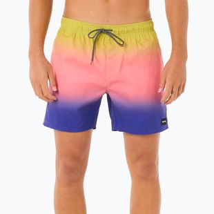 Pánské plavecké šortky Rip Curl Laze Fade Volley wild berry