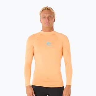 Pánské plavecké tričko Longsleeve Rip Curl Waves UPF Performance mandarin zest