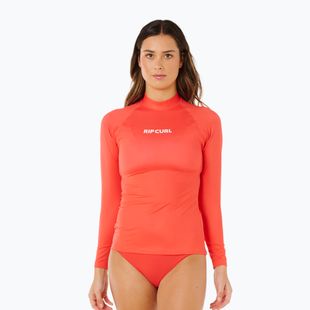 Dámské plavecké tričko Longsleeve Rip Curl Classic Surf UPF Rashguard red
