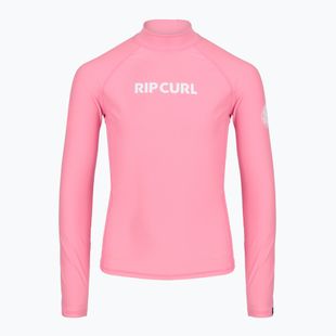 Dětské plavecké triko Longsleeve Rip Curl Classic Surf Rashvest begonia pink