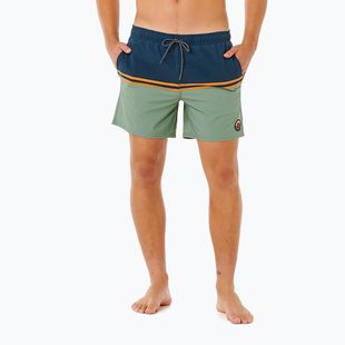Pánské plavkové šortky Rip Curl Combine Volley moss