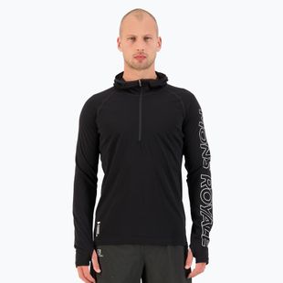 Pánská termo mikina Mons Royale Temple Tech Hood black