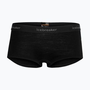 Dámské termo boxerky Icebreaker Merino 200 Oasis Boy Shorts black