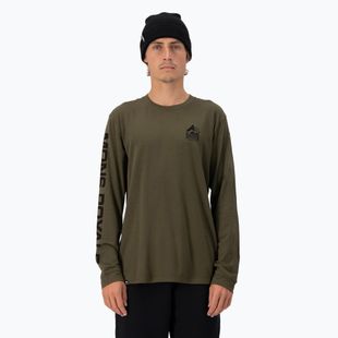 Pánská termoakční mikina Mons Royale Icon dark olive