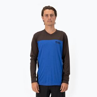 Pánské termo tričko longsleeve  Mons Royale Redwood Enduro VLS cedar/ cobalt/ black