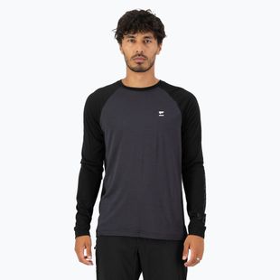 Pánské termotričko longsleeve Mons Royale Tarn Merino 9 iron/black