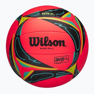 Míč na plážový volejbal/na trávě Wilson AVP GRX Grass Game Ball red velikost 5