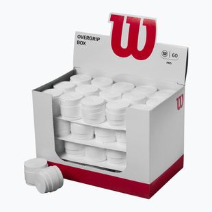 Omotávky na tenisovou raketu Wilson Pro Overgrip 60 ks white