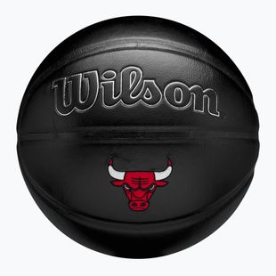 Basketbalový míč Wilson NBA Team Premiere Chicago Bulls black velikost  7