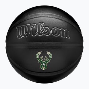 Basketbalový míč Wilson NBA Team Premiere Milwaukee Bucks black velikost  7
