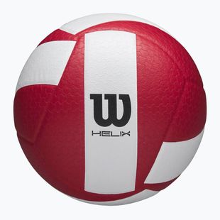 Volejbalový míč Wilson Helix Game Ball red/white velikost  5