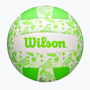 Volejbalový míč Wilson Stamp green/white velikost 5