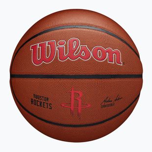 Basketbalový míč Wilson NBA Team Alliance Houston Rockets brown velikost  7