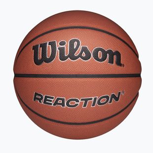 Basketbalový míč Wilson Reaction Pro brown/silver velikost 7