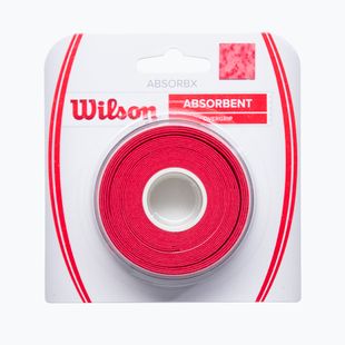 Omotávky na tenisové rakety Wilson Absorbx Overgrip 3 ks. red/white