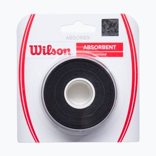 Omotávky na tenisové rakety Wilson Absorbx Overgrip 3 ks black/white