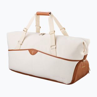 Tenisová taška Wilson Roger Federer Lawn Practice Duffel 6Pk cream