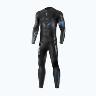 Pánská triatlonová neoprenová kombinéza Synergy Endorphin Full Sleeve 5/3 mm black/blue