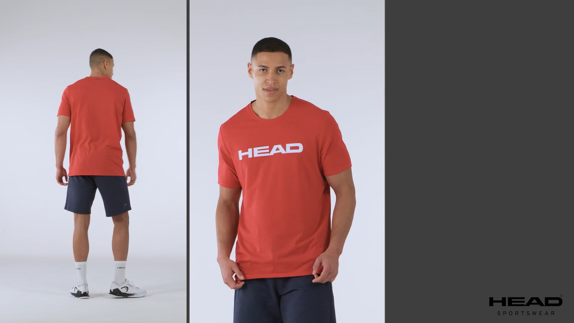 Pánské tenisové tričko HEAD Club Original red