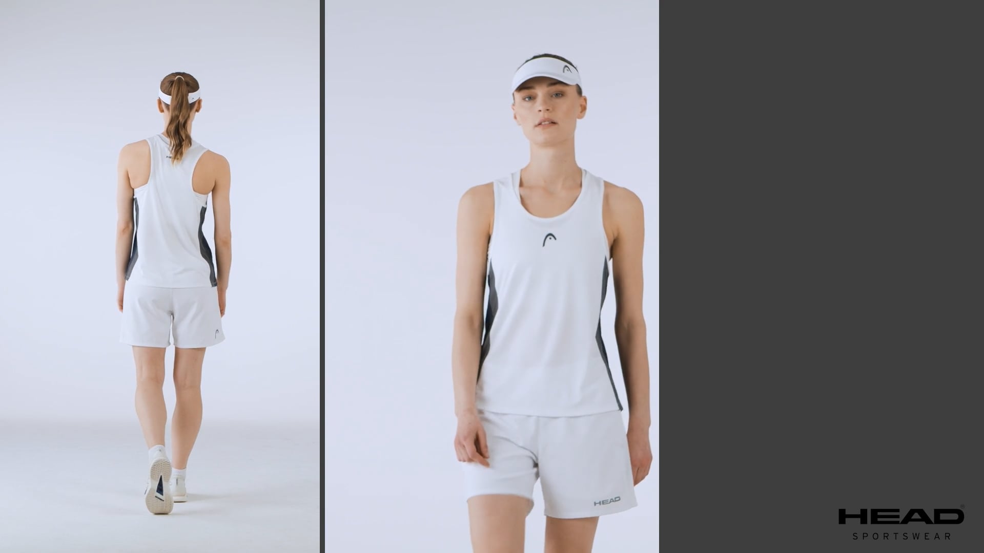 Dámské tenisové tílko HEAD Club 25 Tech Tank Top W white
