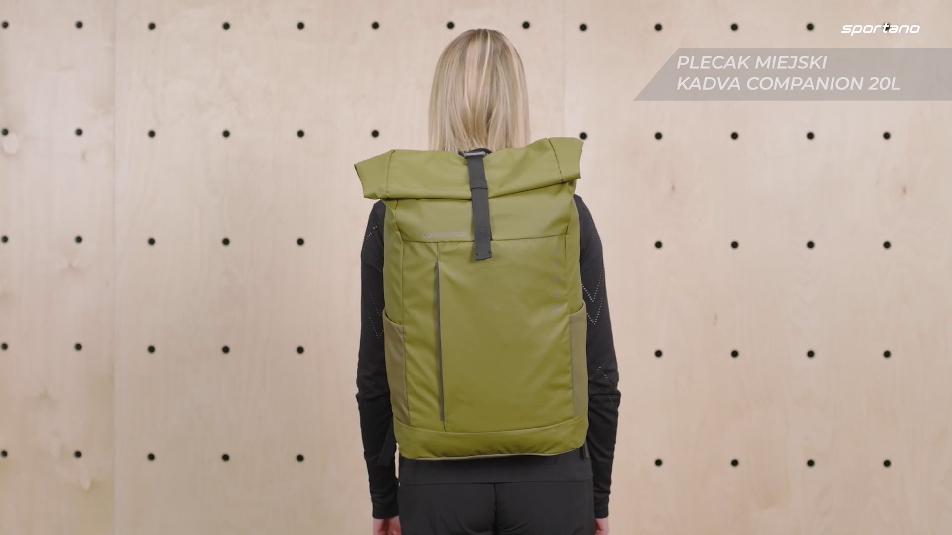 Městský batoh KADVA Companion 20 l khaki 