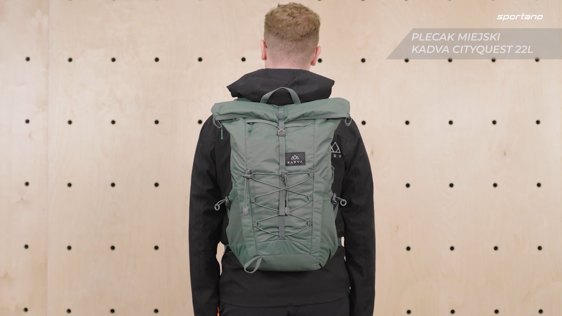 Městský batoh KADVA CityQuest 22 l green