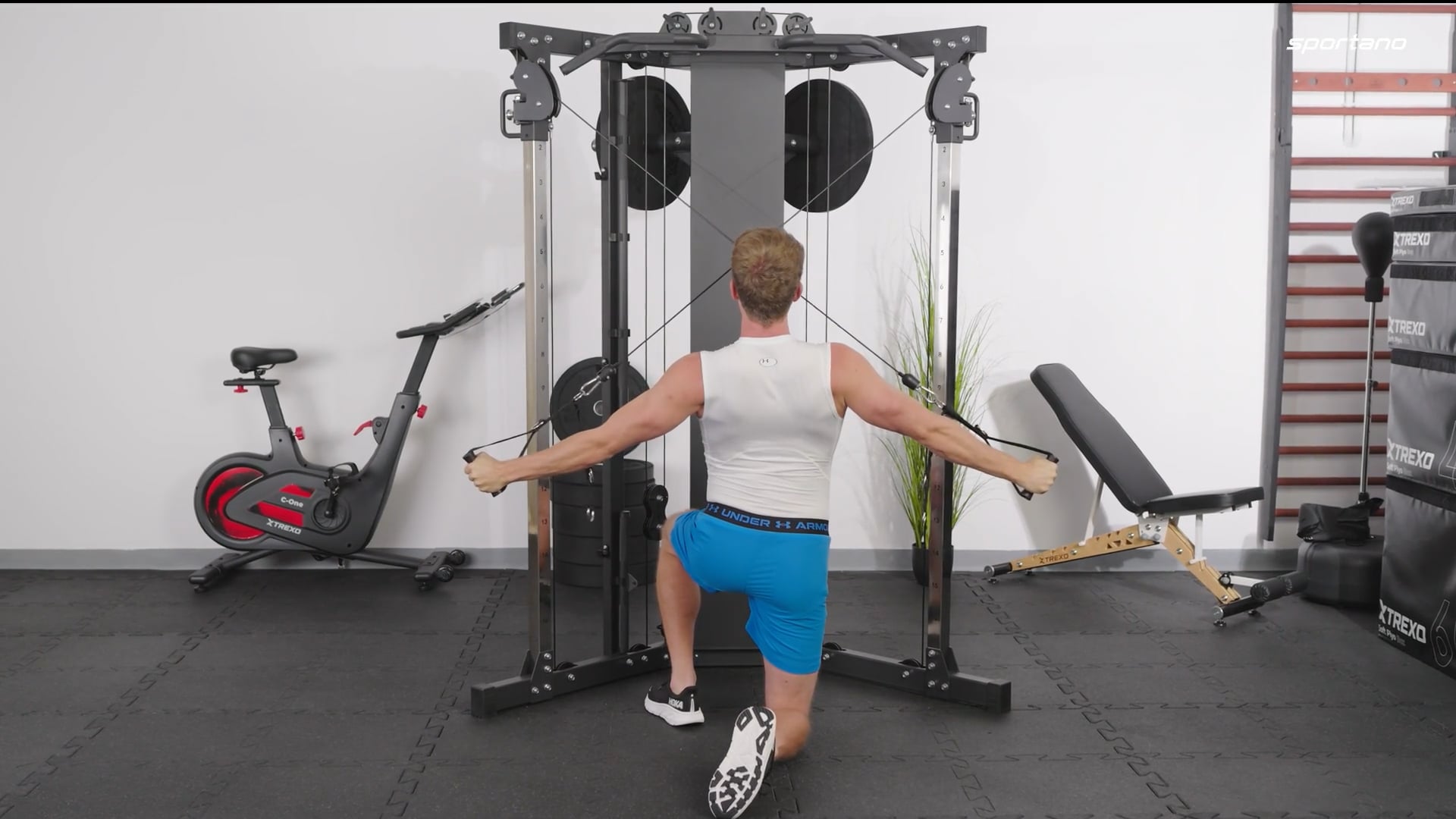 Tréninková branka TREXO Odys Commercial black