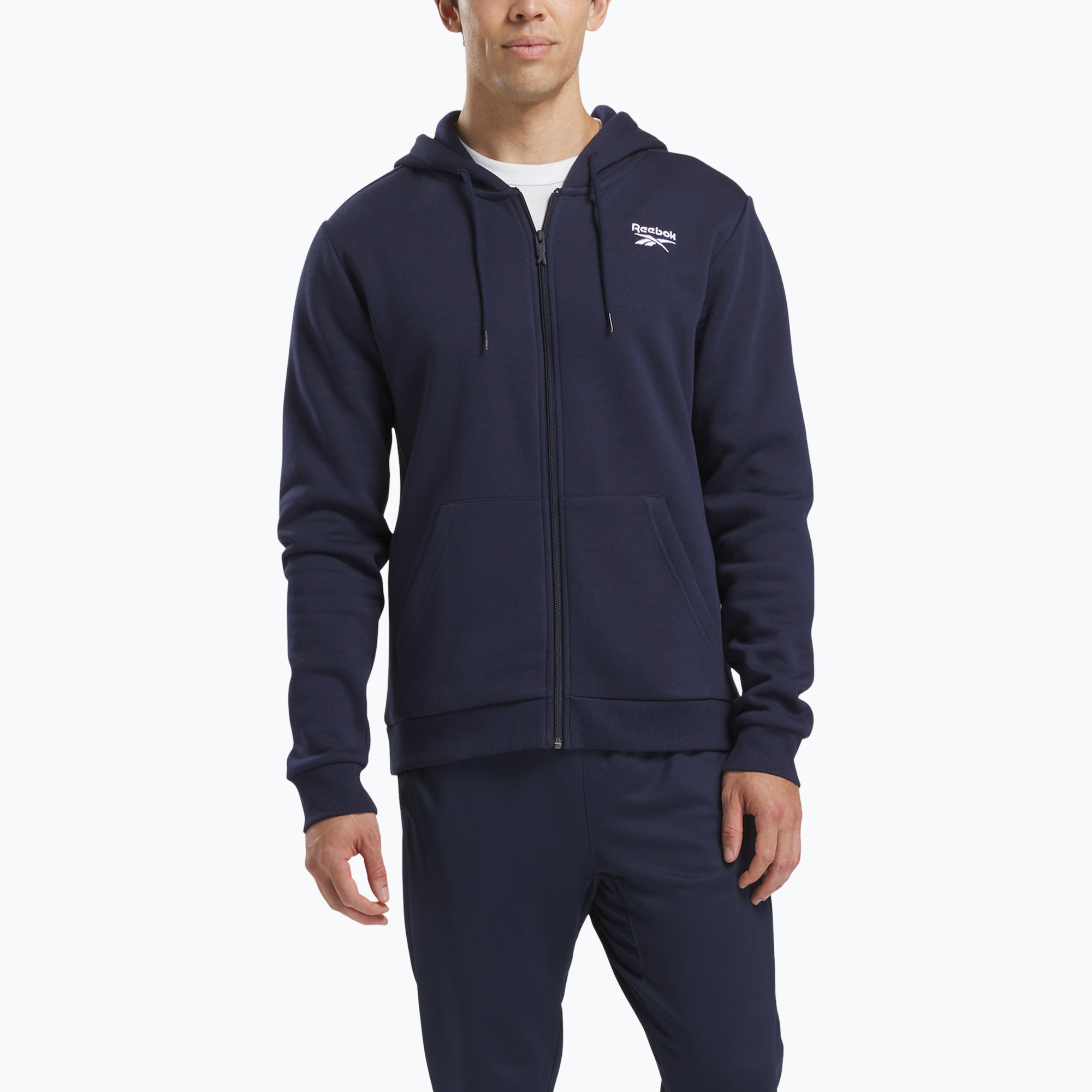 Pánská mikina Reebok Identity SL Fleece FZ vecnav (Identity SL Fleece FZ 100202861)