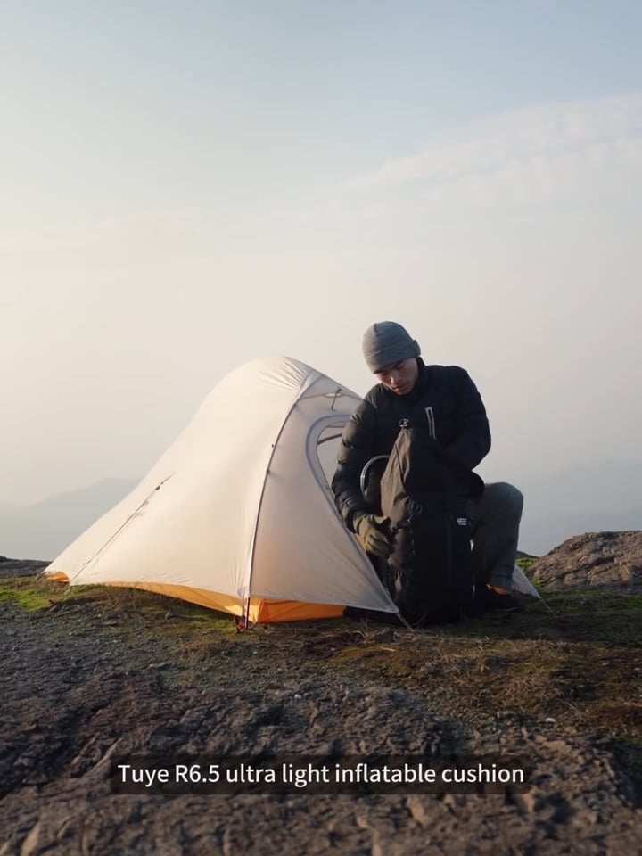 Karimatka Naturehike Tuye R 6.5 carbon silver