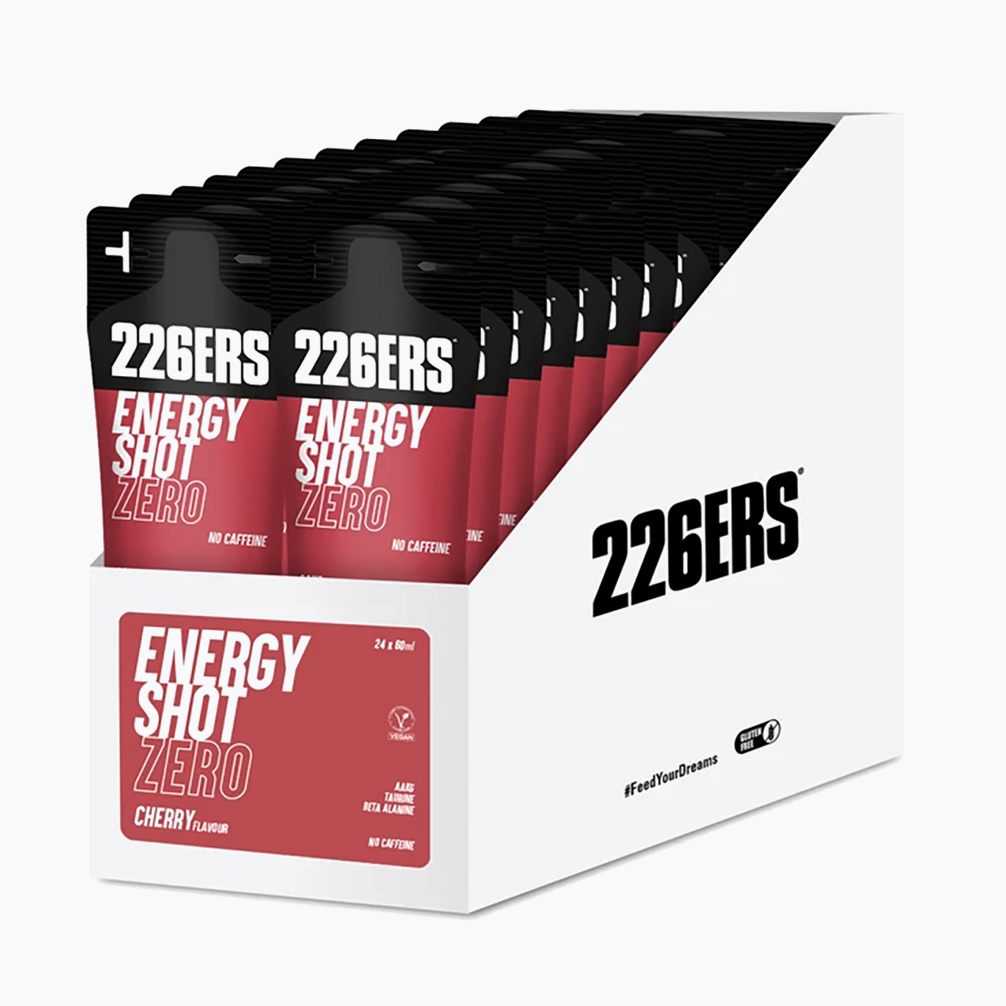 226ERS Energy Shot Zero 24 ks. x 60 ml třešeň (Energy Shot Zero 57321)