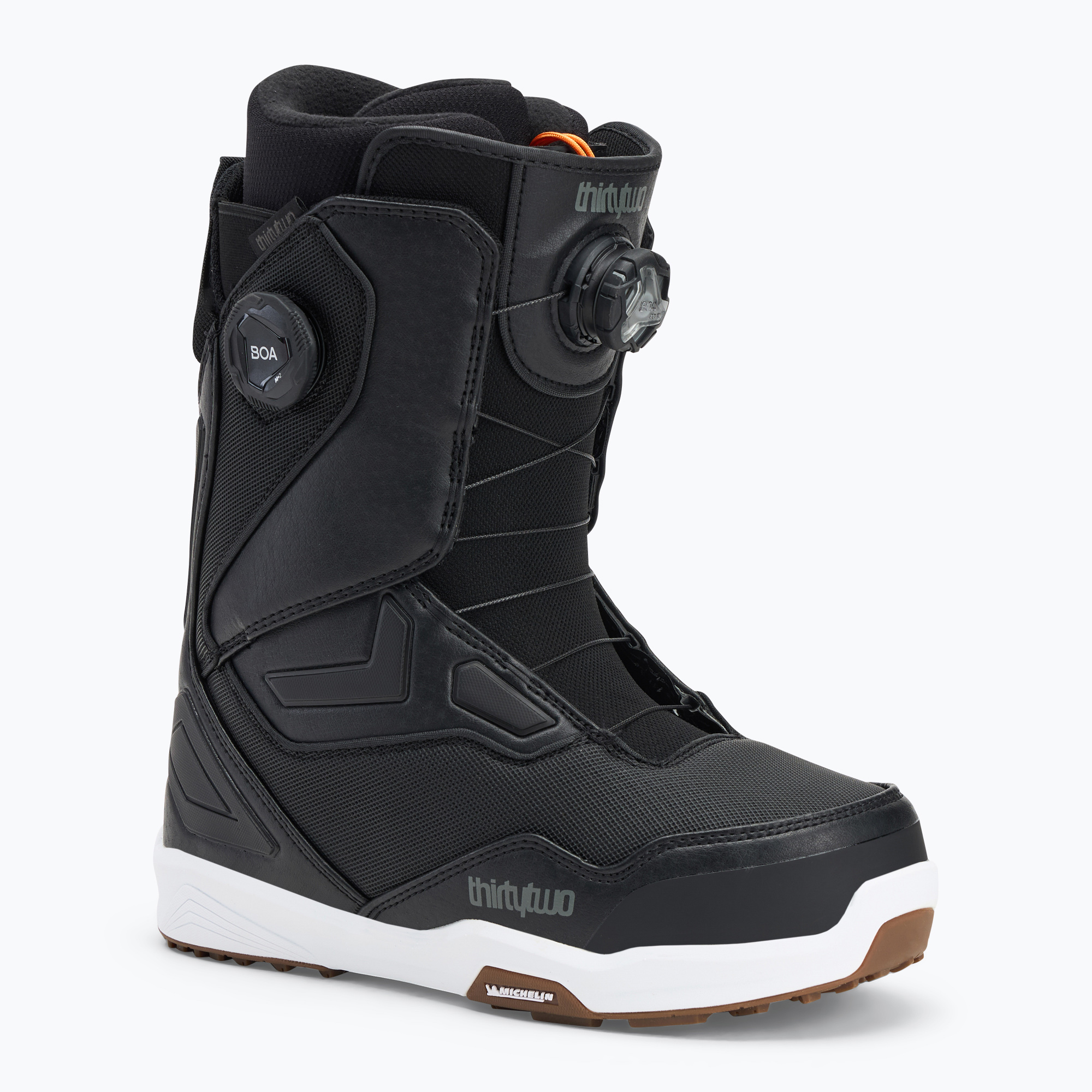 Pánské snowboardové boty ThirtyTwo Tm-2 Double Boa '24 black/white/gum (Tm-2 Double Boa '24 8105000542)