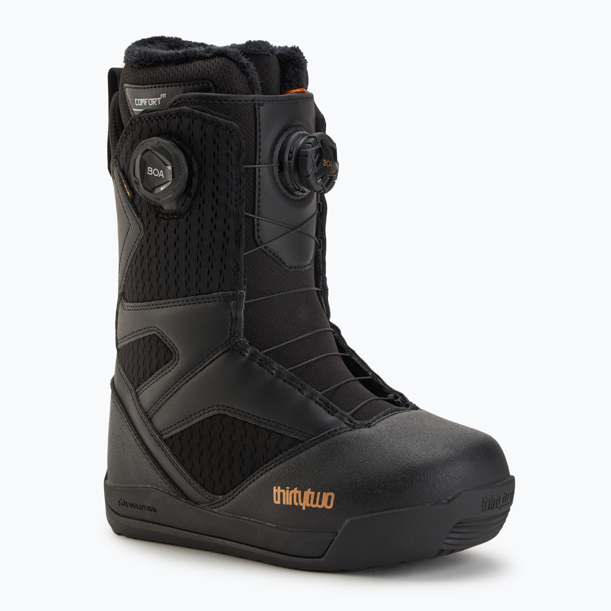 Dámské snowboardové boty ThirtyTwo Stw Double Boa W'S '24 black/gold (Stw Double Boa W'S '24 8205000243)