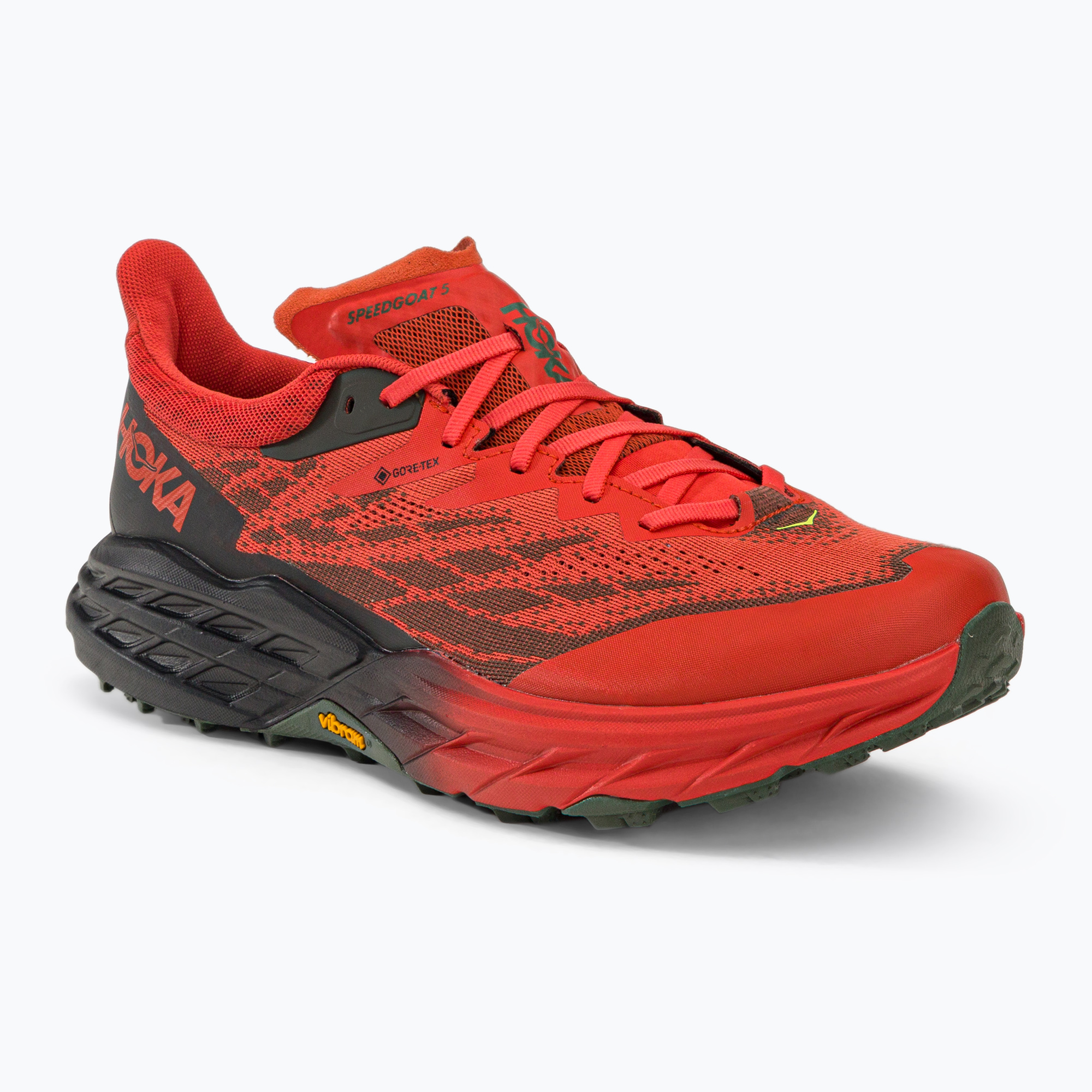 Pánská běžecká obuv HOKA Speedgoat 5 GTX červená 1127912-FTHY (Speedgoat 5 GTX 1127912-FTHY)