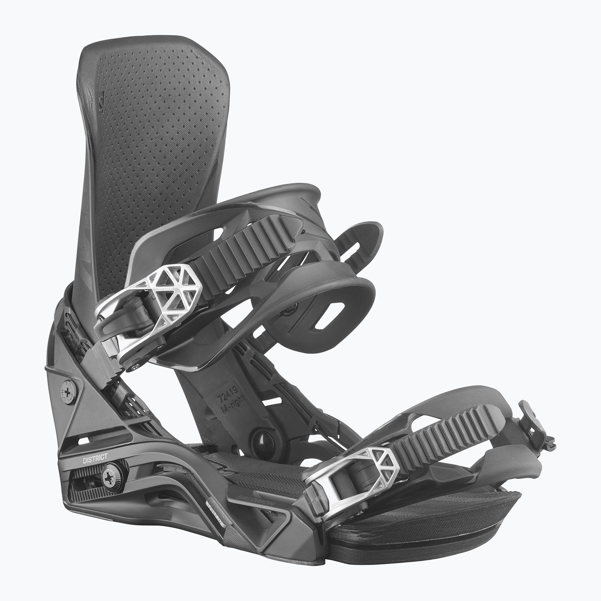 Pánské snowboardové vázání Salomon District black (District L47647000)