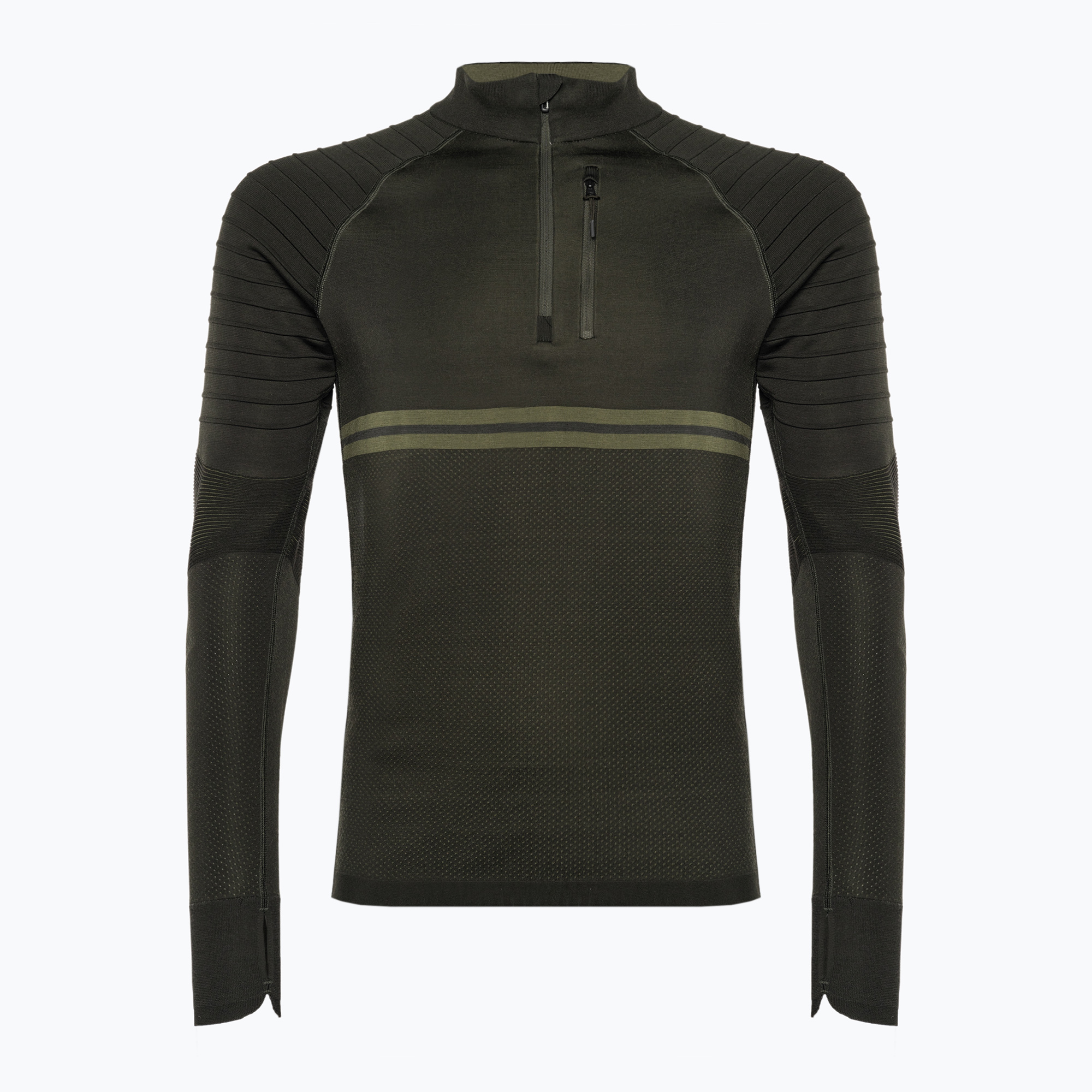 Pánská termální mikina Smartwool Intraknit Merino Tech 1/4 Zip šedá 16670 (Intraknit Merino Tech 1/4 Zip SW016670K15)