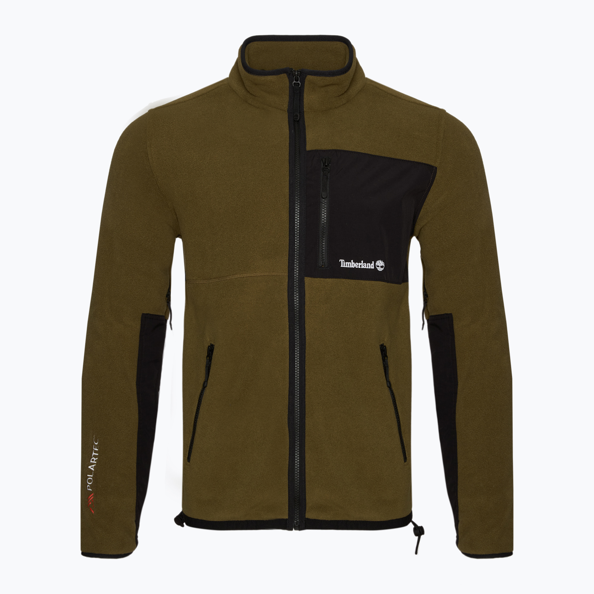 Pánská fleecová mikina Timberland Outdoor Archive Re-Issue Polartec 200 Fleece dark olive (Outdoor Archive Re-Issue Polartec 200 Fleece TB0A6NH13021)