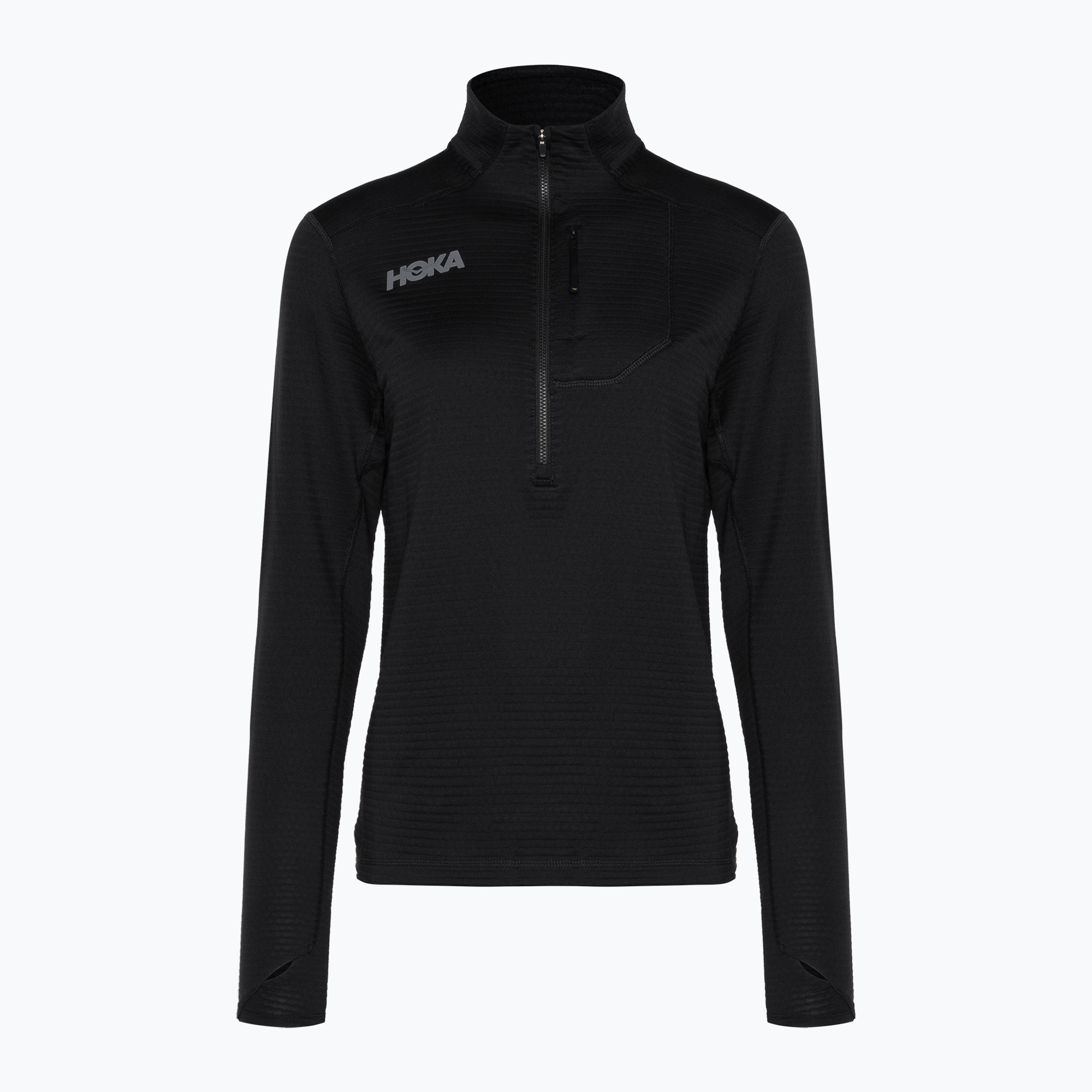 Dámská běžecká mikina HOKA 1/2 Zip black (1/2 Zip 1135053)