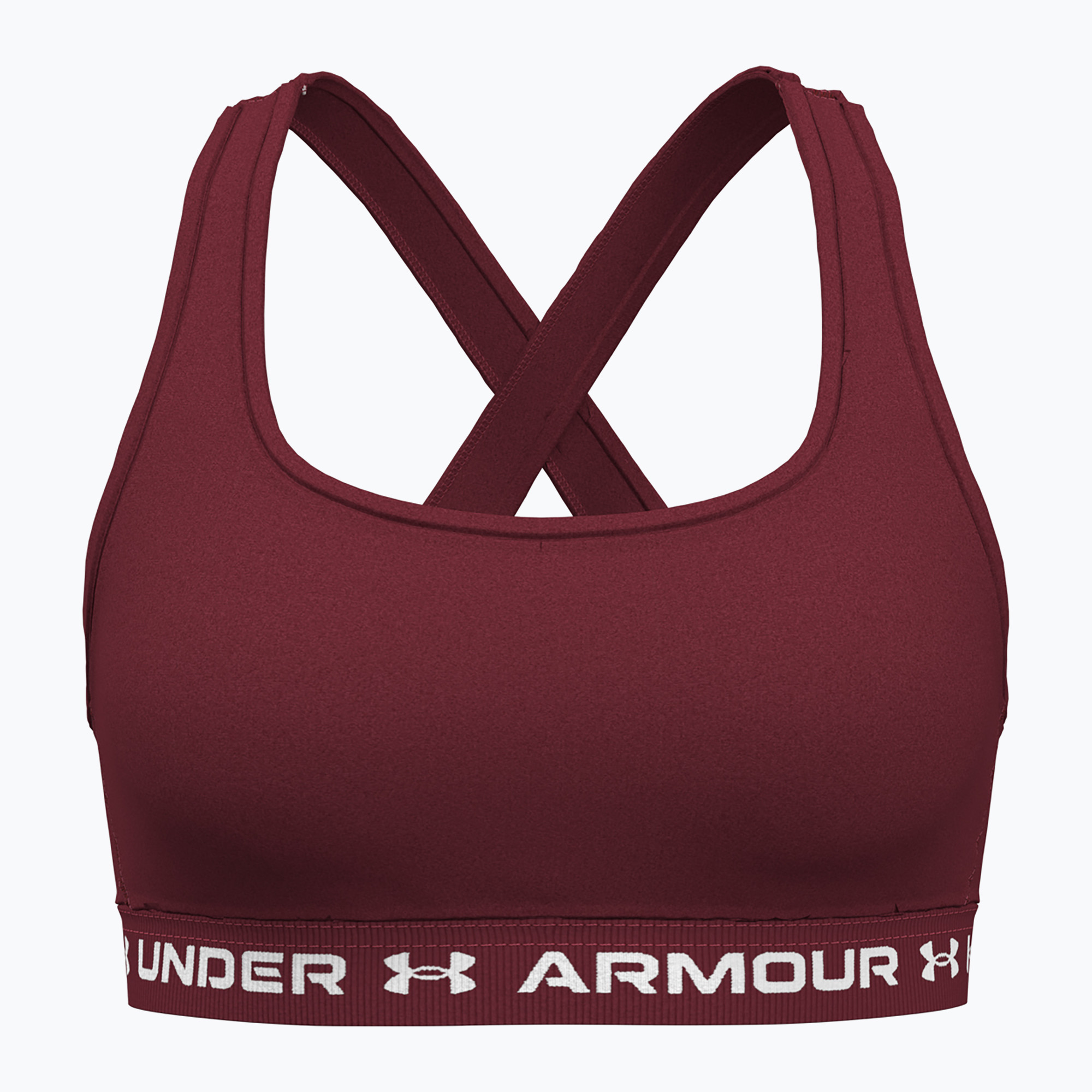 Fitness podprsenka  Under Armour Crossback Mid cardinal/cardinal (Crossback Mid 1361034-625)