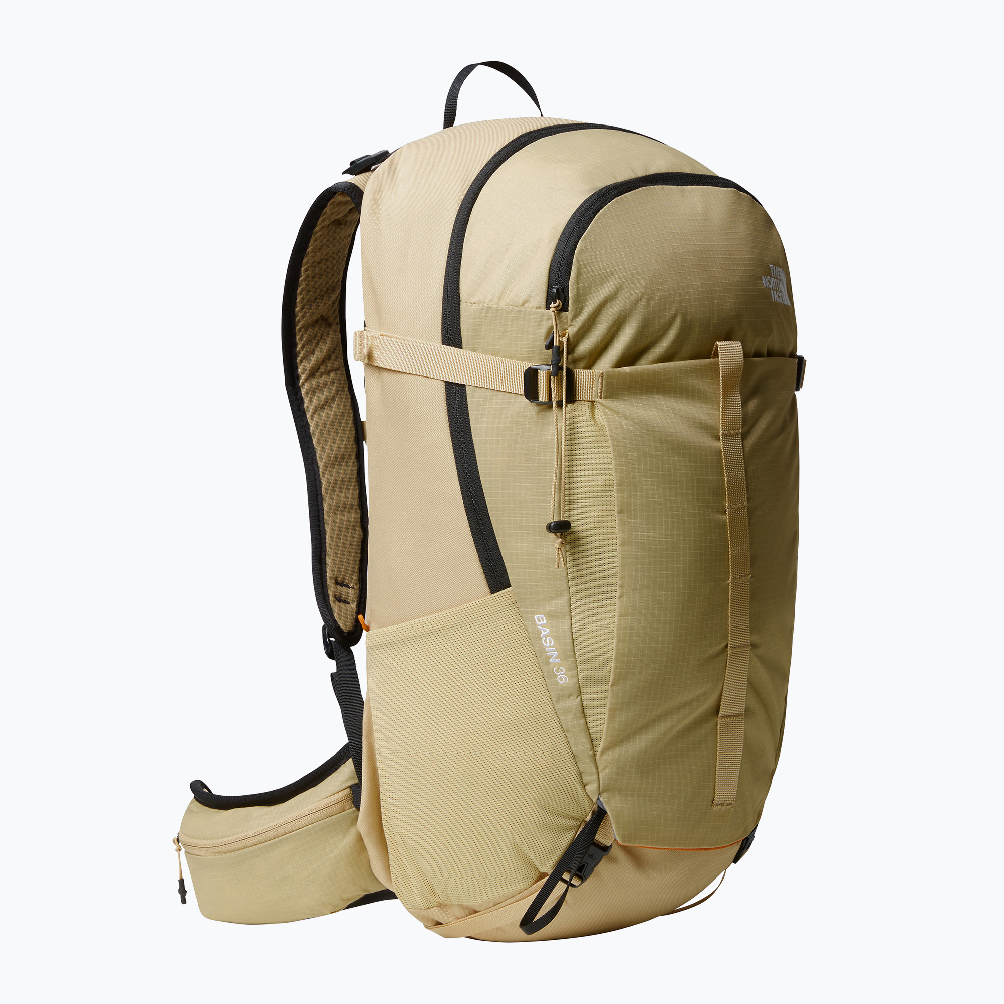 Pánský turistický batoh The North Face Basin 36 l khaki stone/desert rust (Basin 36 NF0A52CX4R91)