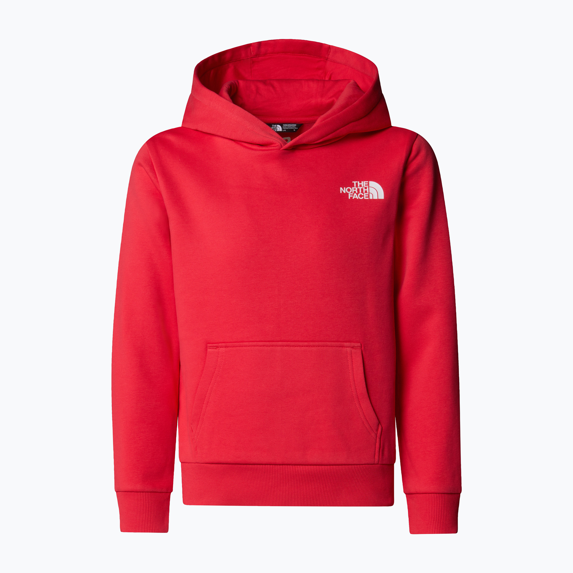 Dětská mikina The North Face Teen Simple Dome Hoodie hibiscus (Teen Simple Dome Hoodie NF0A8AXV6IE1)