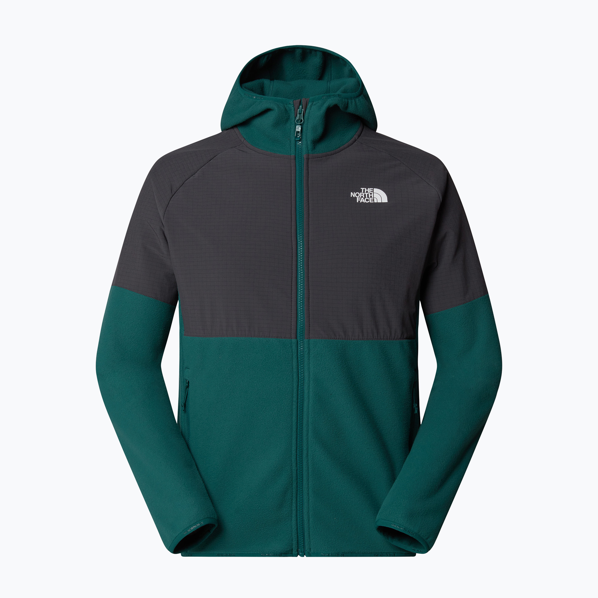 Pánská mikina  The North Face Glacier Heavyweight Full Zip HD deep nori/asphalt grey (Glacier Heavyweight Full Zip HD NF0A89JJAEO1)