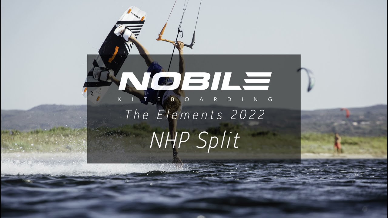 Nobile NHP Split kitesurfing board Black K22-NOB-NHP-SPL-33-1st