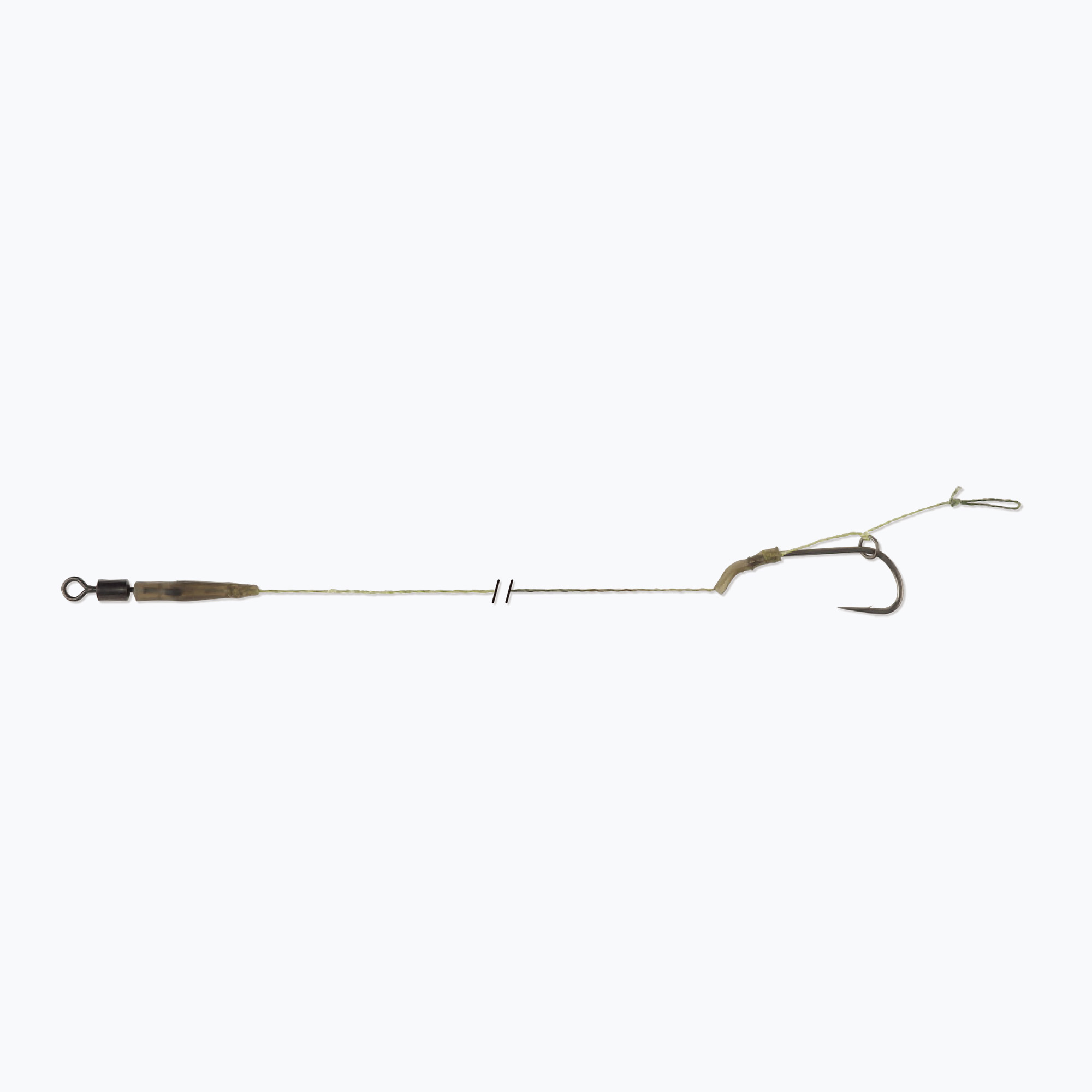 Carp Spirit Blow Back Rig Barbed green ACS340045 (Blow Back Rig Barbed ACS340045)