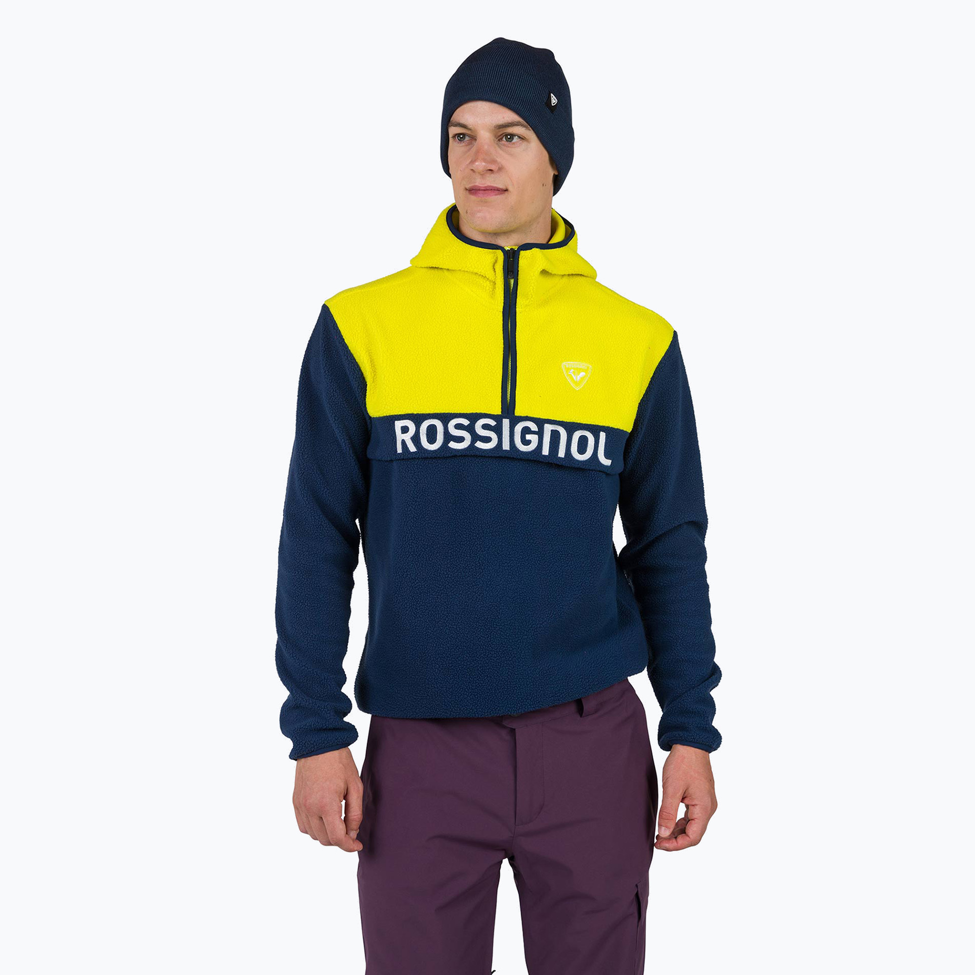 Pánská mikina Rossignol Alltrack Fleece dark navy (Alltrack Fleece RLNML09_715)