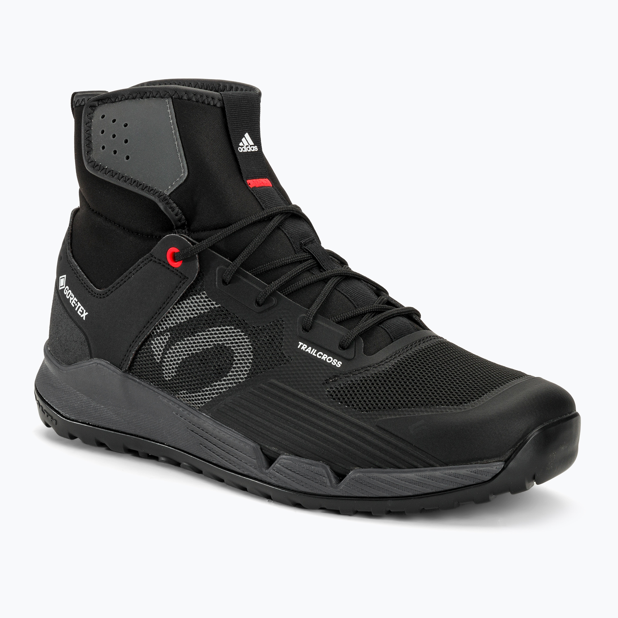 Pánská cyklistická obuv adidas FIVE TEN Trailcross GTX core black/grey three/dgh solid grey platform (Trailcross GTX S29146)