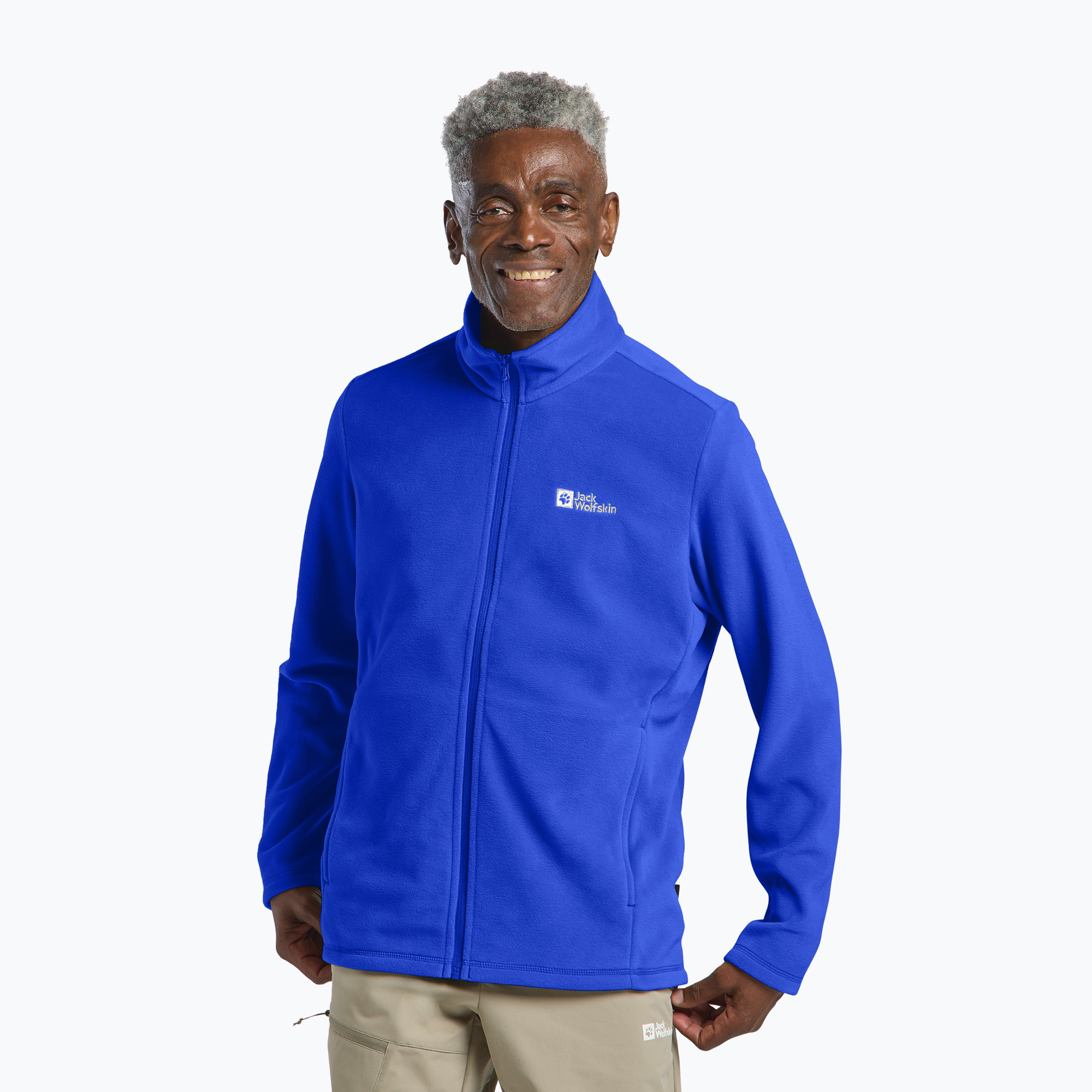 Pánská fleecová mikina Jack Wolfskin Taunus Fz vibrant blue (Taunus Fz 1711451_1002)