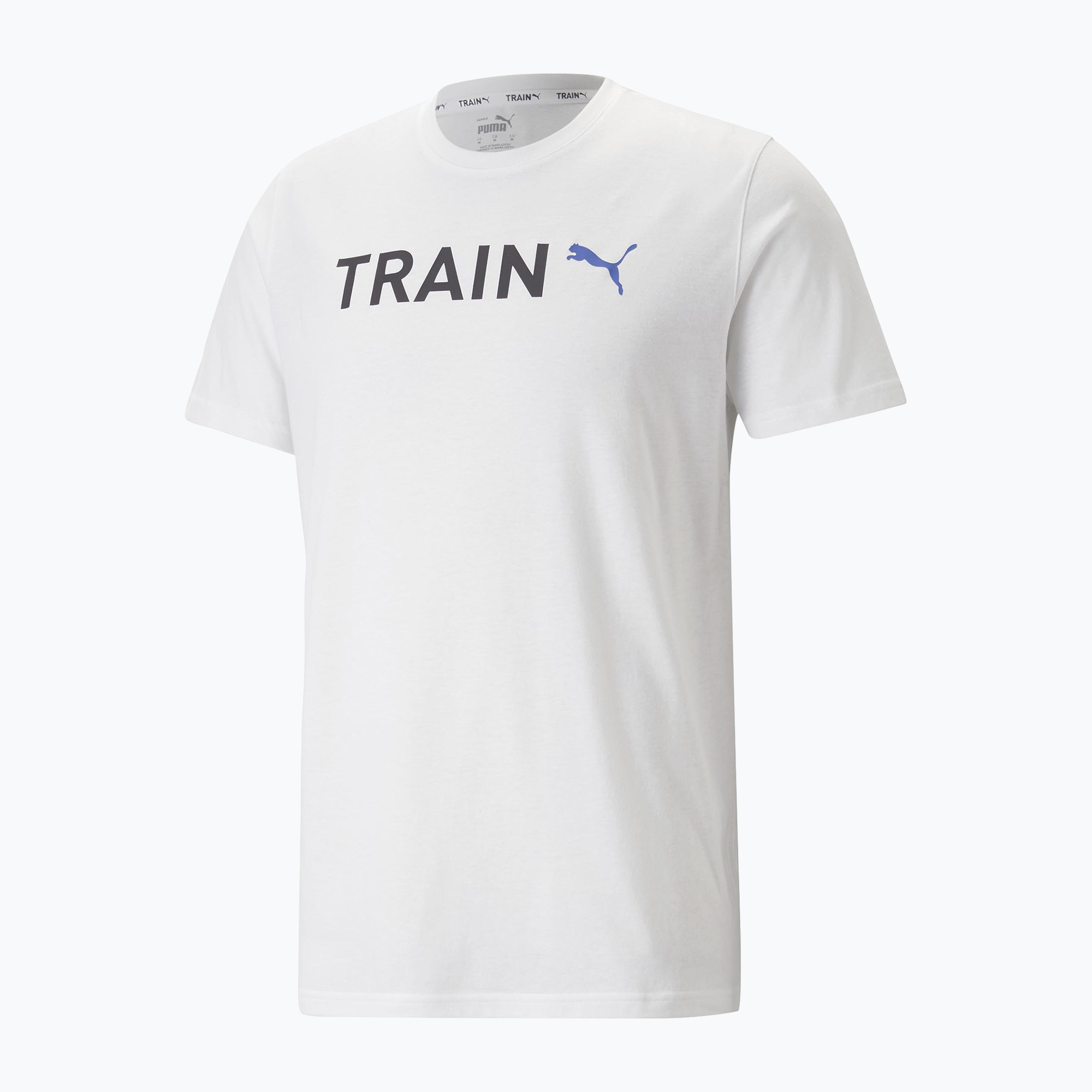 Pánské tričko PUMA Graphic Training T-shirt white 523414 02 (Graphic Tee Training 523414 02)