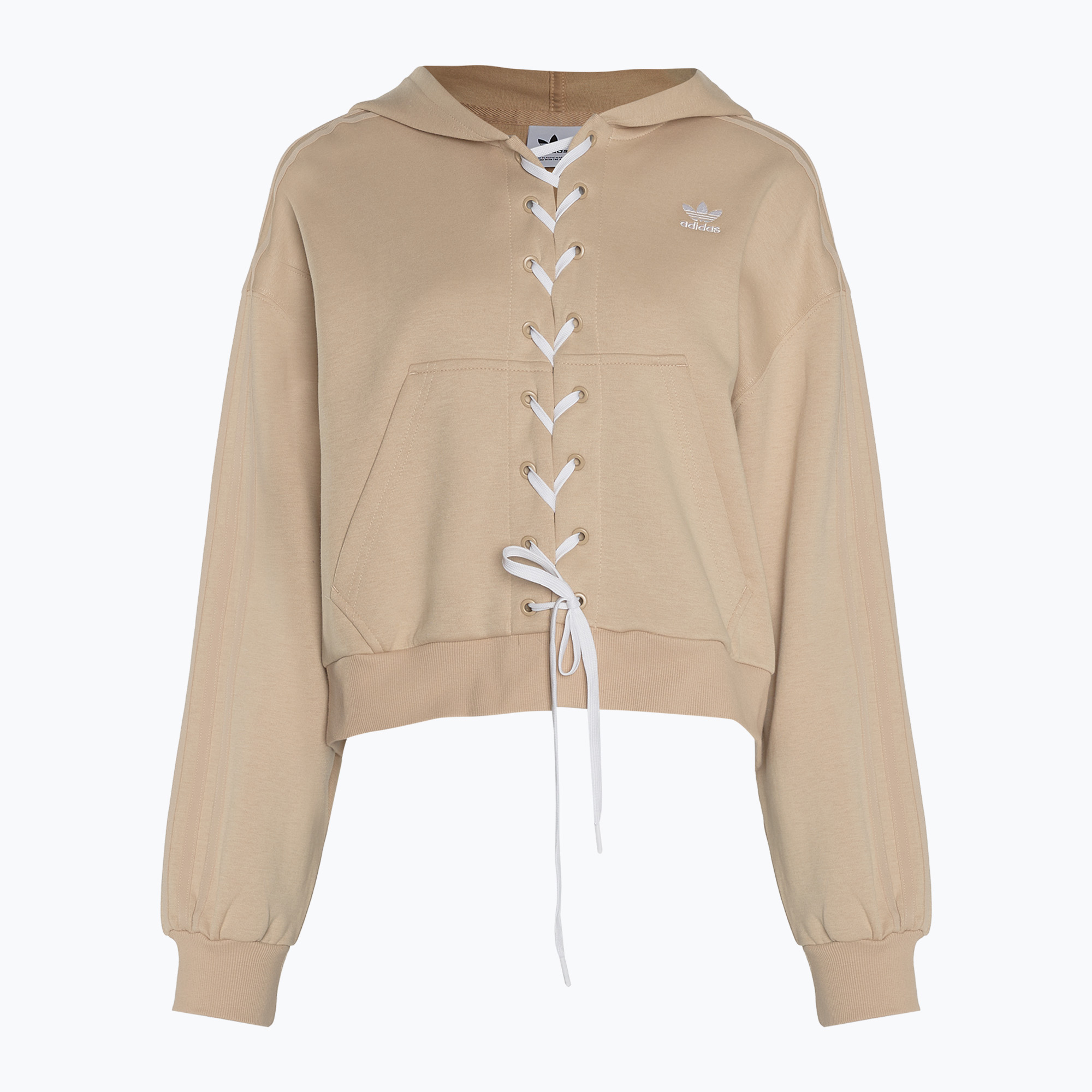 Dámská mikinaAdidas Laced magic beige (Laced HK5058)